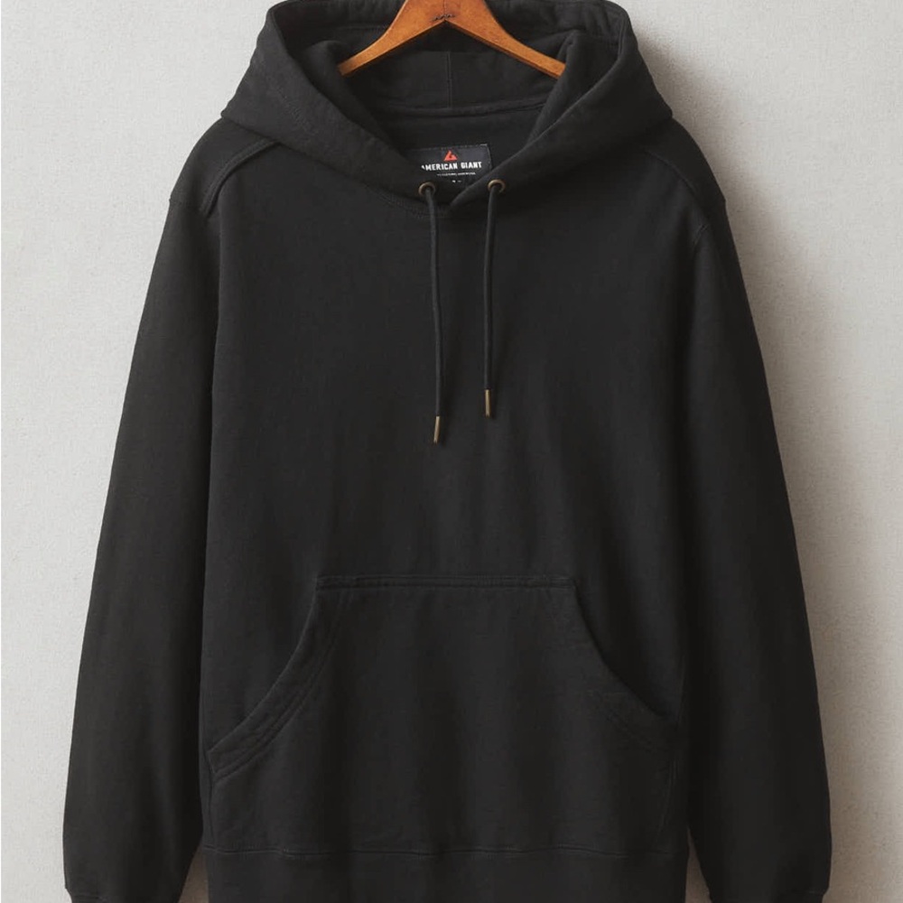 American Giant Black Hoodie (Men’s Small)